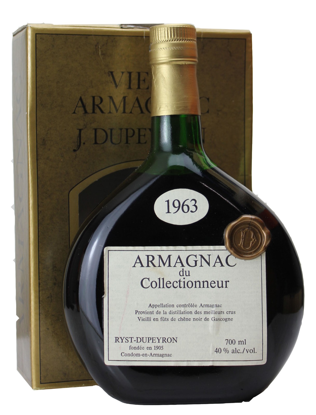 デュペイロン 1963 アルマニャック デュ コレクショナー DUPEYRON デュペイロン ARMAGNAC du Collectionneur 1963 700ml